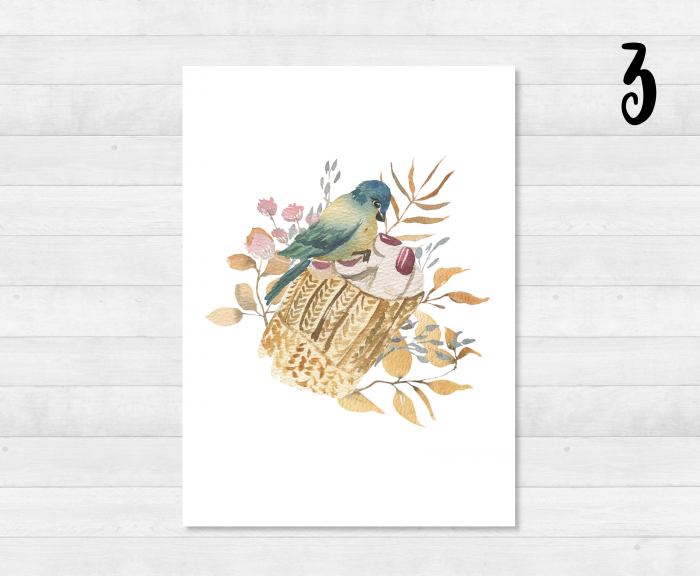 Herbst Postkarten Set - DIN A6